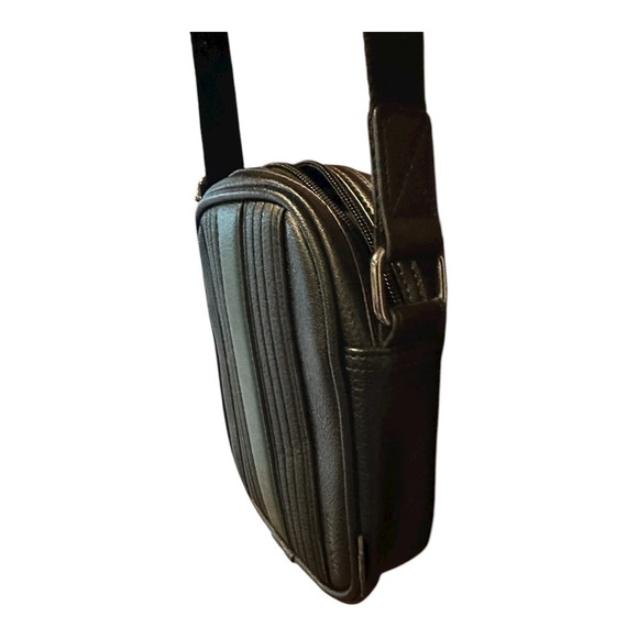 Ted Baker Black and Dark Green Crossbody Bag - Picture 4 of 9